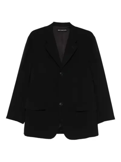 Issey Miyake Pre-Owned 2000s panelled blazer - Black