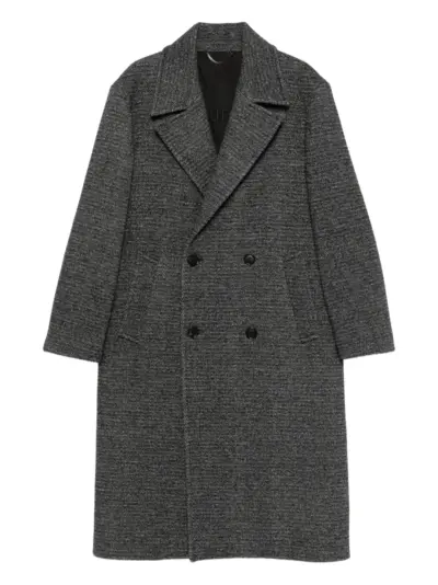 Juun.J double-breasted coat - Grey