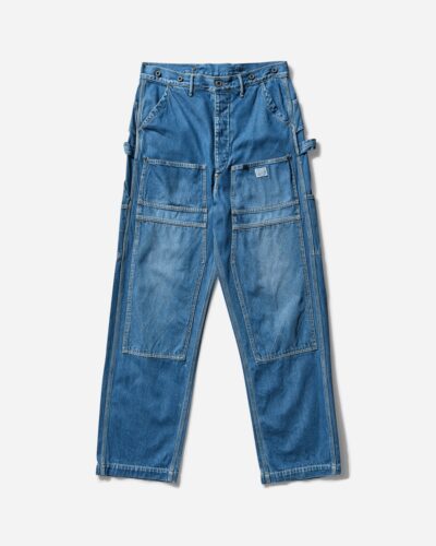 KAPITAL Men s 11.5oz Denim Lumber Pants (Processed) Blue