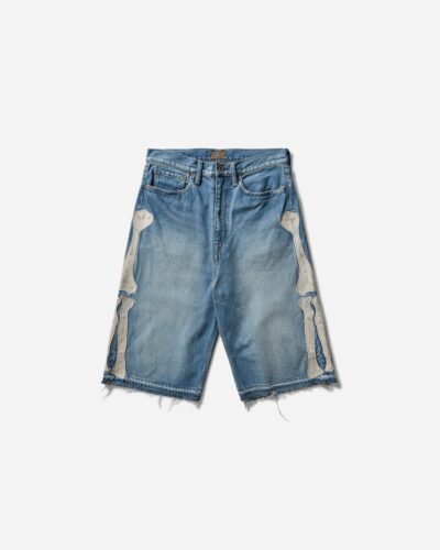 KAPITAL Men s 14oz Denim 5P Shorts (Bone) Blue