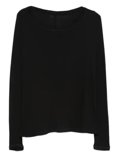 Leon Emanuel Blanck long-sleeve T-shirt - Black