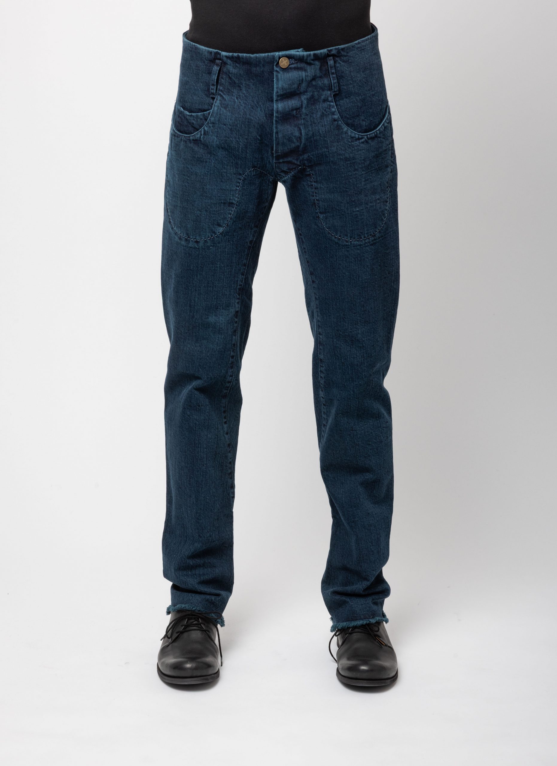 M.A+ by M. Amadei Denim Jeans 0P03, indigo, cotton