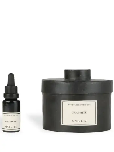 MAD et LEN D'Apothicaire Graphite pot pourri - Black