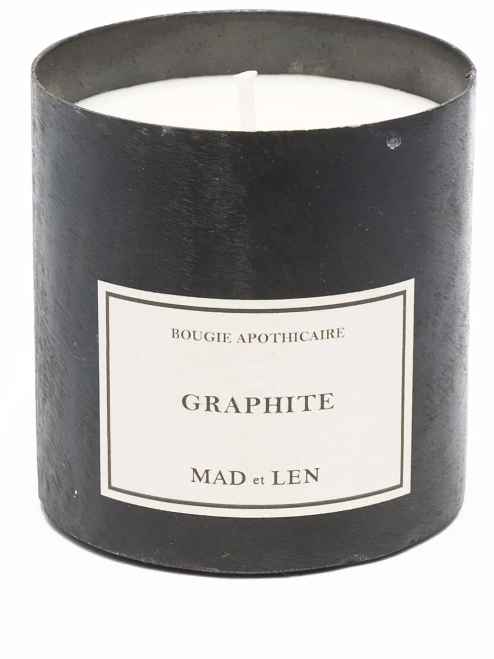 新品 MAD et LEN マドエレン キャンドル GRAPHITE MAD et LEN Graphite scented candle (300g) - Black
