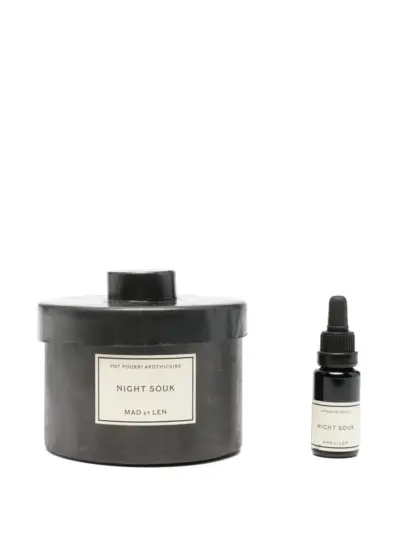 MAD et LEN Night Souk totem pot pourri (12ml) - Black