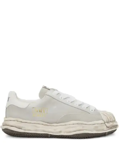 Maison MIHARA YASUHIRO Blakey leather sneakers - Grey