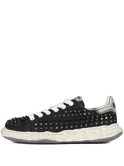 Maison MIHARA YASUHIRO Charles studded sneakers - Black