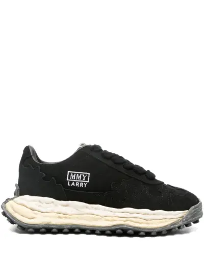 Maison MIHARA YASUHIRO Larry OG suede low-top sneakers - Black