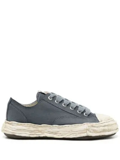 Maison MIHARA YASUHIRO Peterson23 canvas lace-up sneakers - Blue