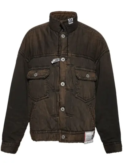 Maison MIHARA YASUHIRO padded denim jacket - Black