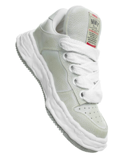 Maison Mihara Yasuhiro Grey leather sneakers