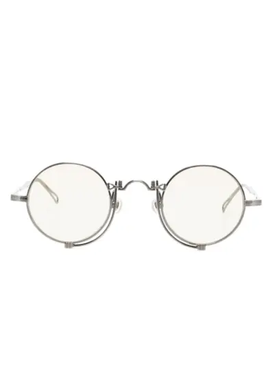 Matsuda tinted-lenses round-frame sunglasses - Silver