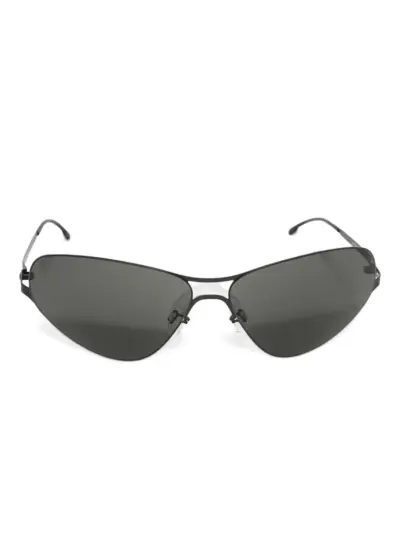 Mykita Alpine geometric-frame sunglasses - Black