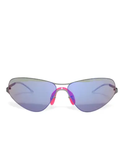 Mykita Alpine geometric-frame sunglasses - Grey