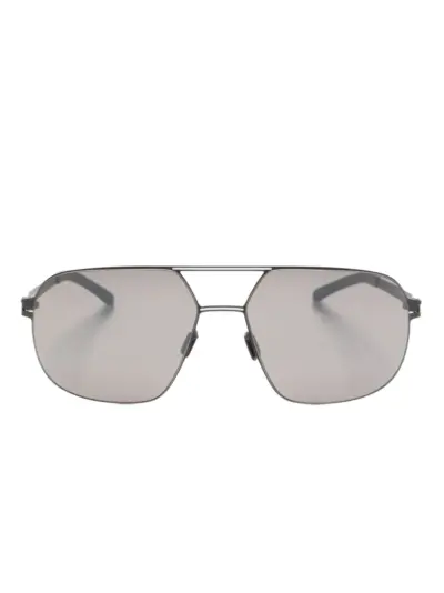 Mykita Angus pilot-frame sunglasses - Black