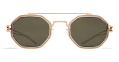Mykita Arturo A83 - Champagne Gold / Clear Ash Sunglasses