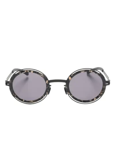 Mykita Pearl round-frame sunglasses - Black