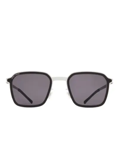 Mykita x Rimowa MR002 metal-frame square sunglasses - Black