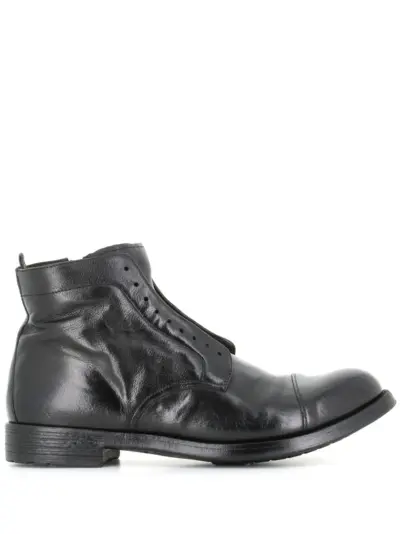 Officine Creative Arbus leather boots - Black