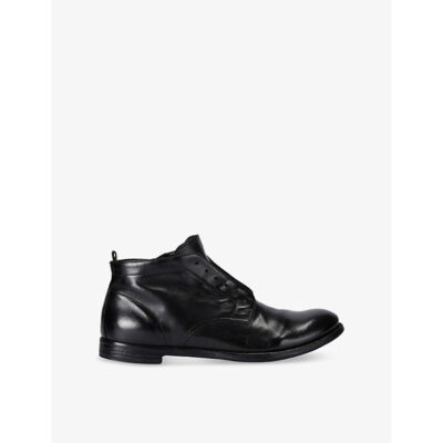 Officine Creative Mens Officine Creative Arc No-Lace Leather Boots