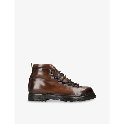Officine Creative Mens Officine Creative Artik Leather Ankle Boots