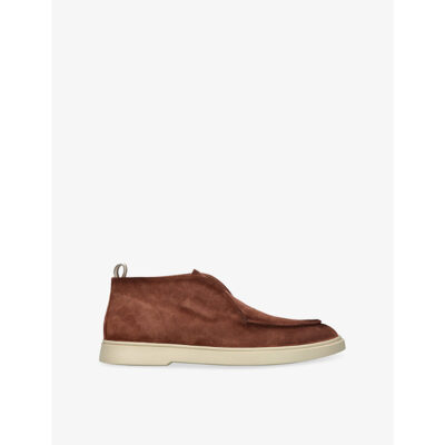 Officine Creative Mens Officine Creative Bones Suede Ankle Boots