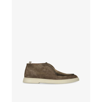 Officine Creative Mens Officine Creative Bones Suede Chukka Boots