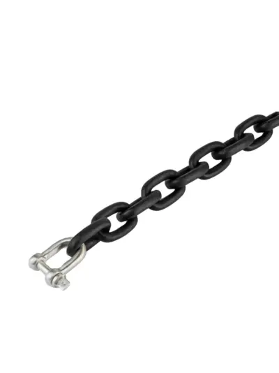 Parts of Four sterling silver Charm necklace - Black