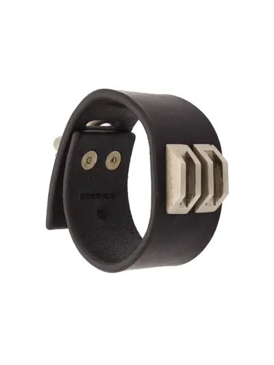 Parts of Four studded bracelet - Black