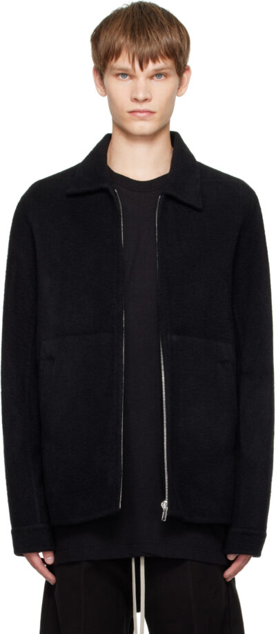 Rick Owens Black Concordians Brad Jacket