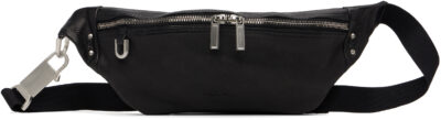 Rick Owens Black Concordians Geo Bumbag Pouch