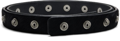 Rick Owens Black Concordians Snap Belt
