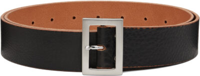 Rick Owens Black Concordians Stooges Belt