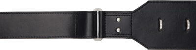 Rick Owens Black Hollywood Cargo Belt
