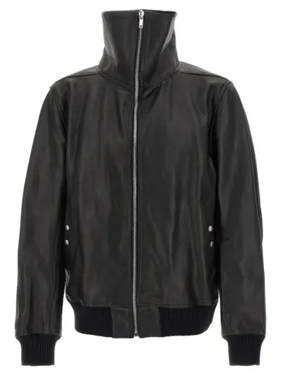 Rick Owens Blixa Dracucollar jacket - Black