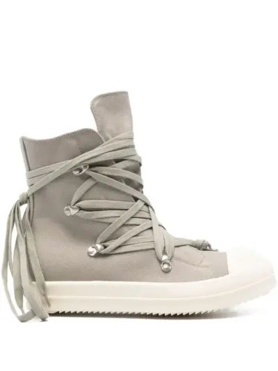 Rick Owens DRKSHDW Megalace lace-up sneakers - Grey