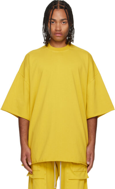 Rick Owens DRKSHDW Yellow Concordians Tommy T-shirt