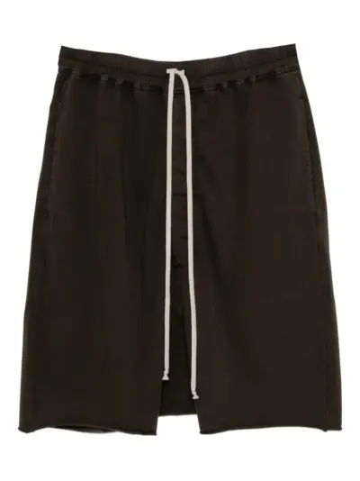 Rick Owens DRKSHDW drawstring-pod shorts - Brown