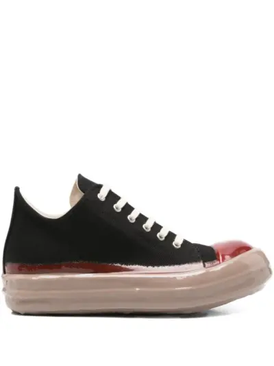 Rick Owens DRKSHDW panelled toe-cap sneakers - Black