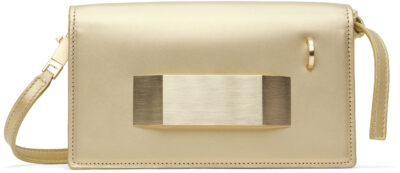 Rick Owens Gold Hollywood Griffin Bag