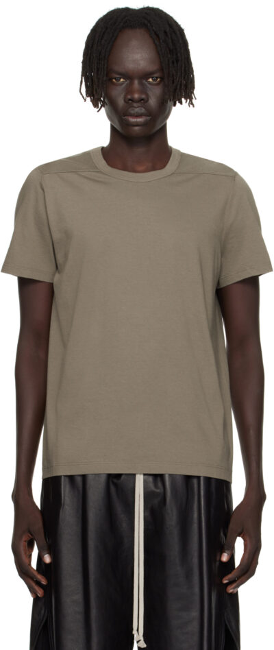 Rick Owens Gray Concordians Short Level T-shirt