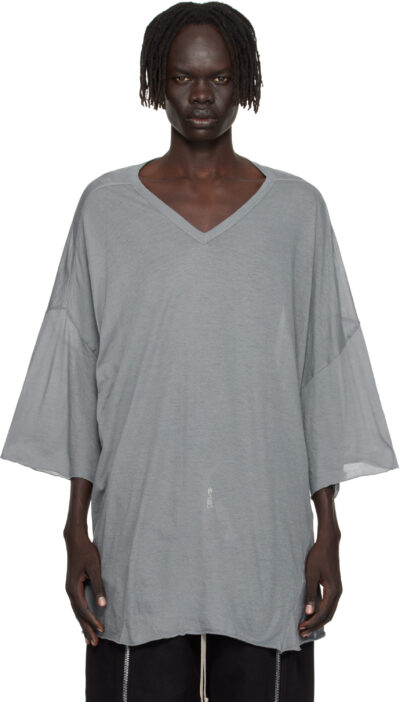 Rick Owens Gray Concordians V Tommy T-shirt