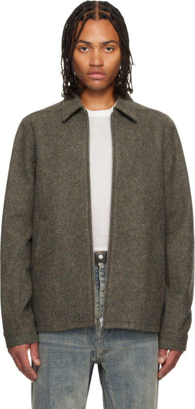 Rick Owens Khaki Concordians Brad Jacket