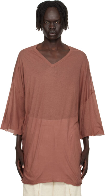 Rick Owens Pink Concordians V Tommy T-shirt