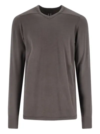 Rick Owens V-neck sweater - Brown