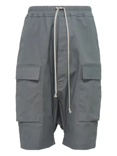 Rick Owens cargo-pocket shorts - Blue