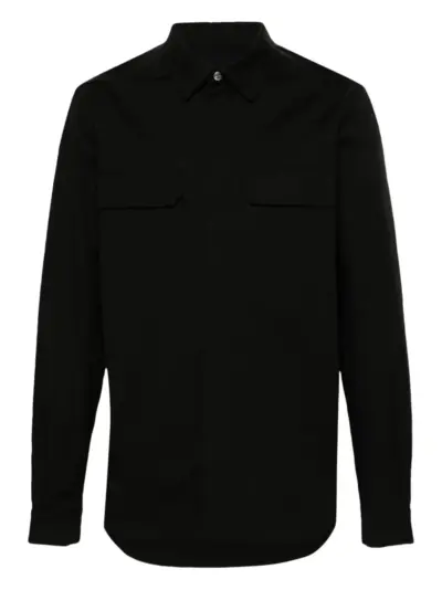 Rick Owens pocket shirt - Black