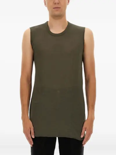 Rick Owens sleeveless tank top - Green