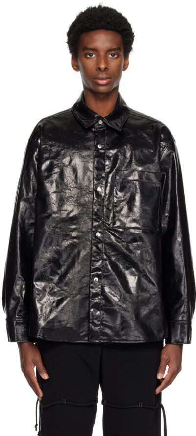 Song for the Mute Black Coated Jacket