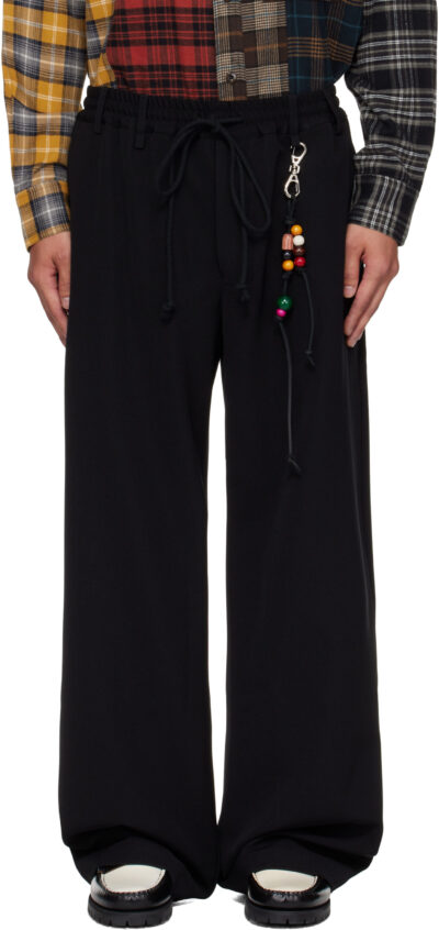 Song for the Mute Black Gab Relaxed Lounge Trousers